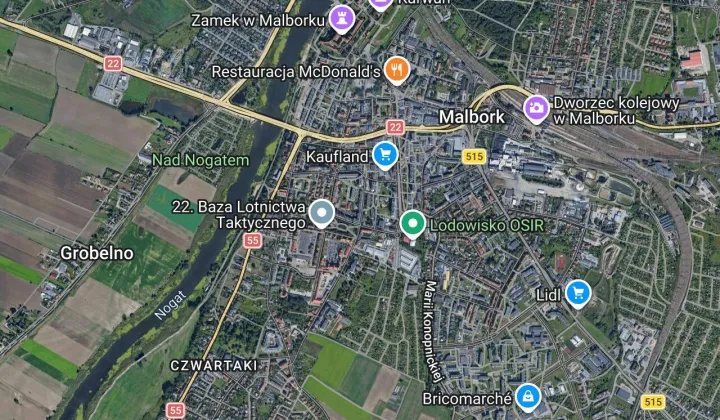 Mieszkanie 2-pokojowe Malbork Centrum, ul. Jagiellońska