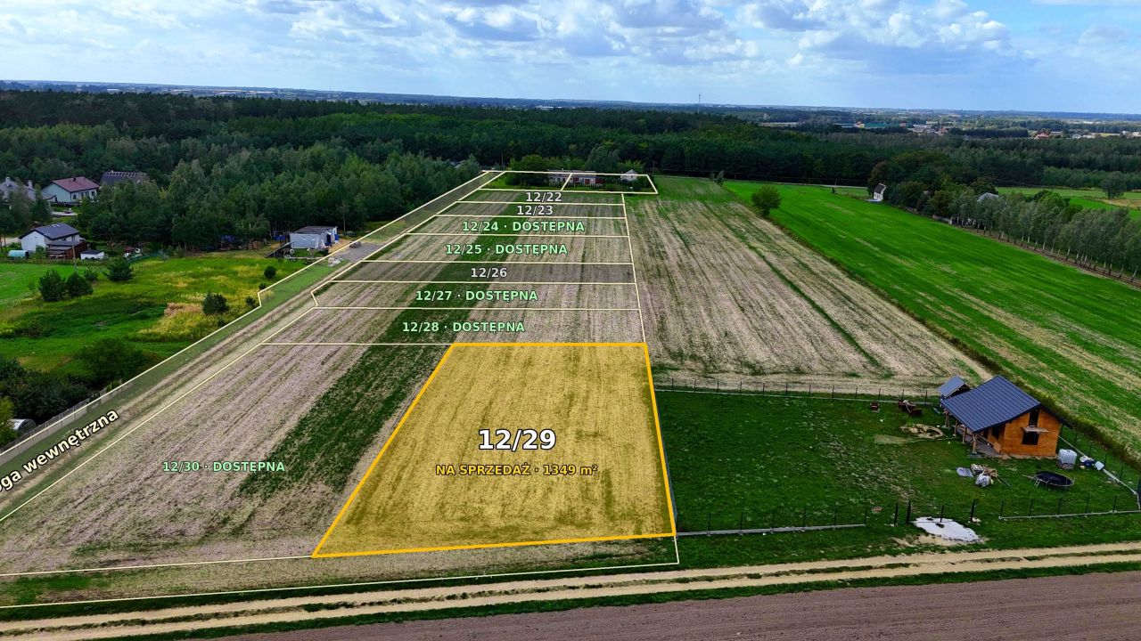 Działka budowlana Załuski. Zdjęcie 2