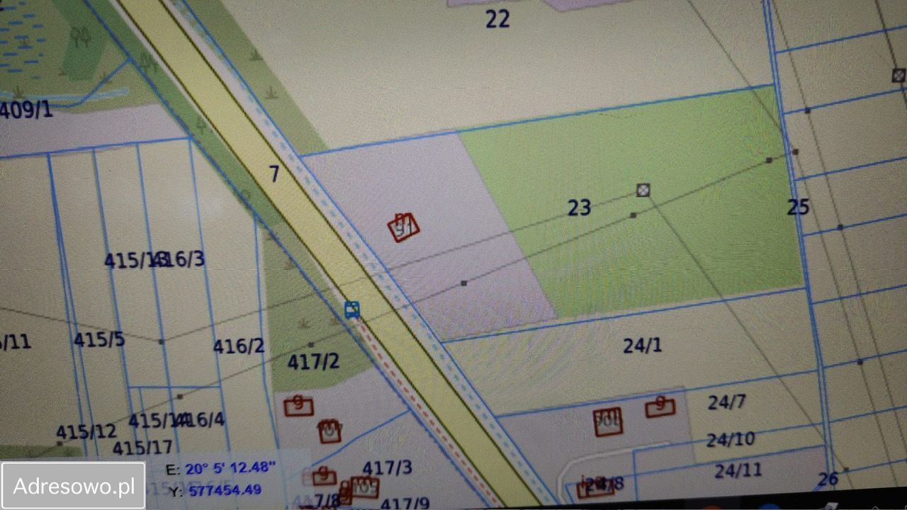 Działka rolno-budowlana Prandocin-Wysiołek