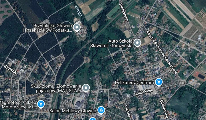 Działka budowlana Głowno Ciechorajka, ul. Okopowa