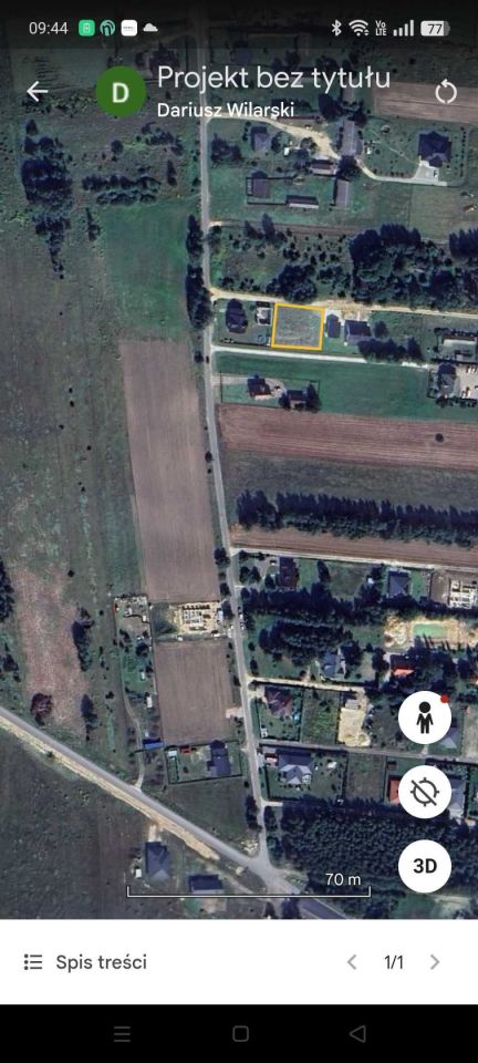 Działka budowlana Czosnówka, ul. Topolowa. Zdjęcie 3