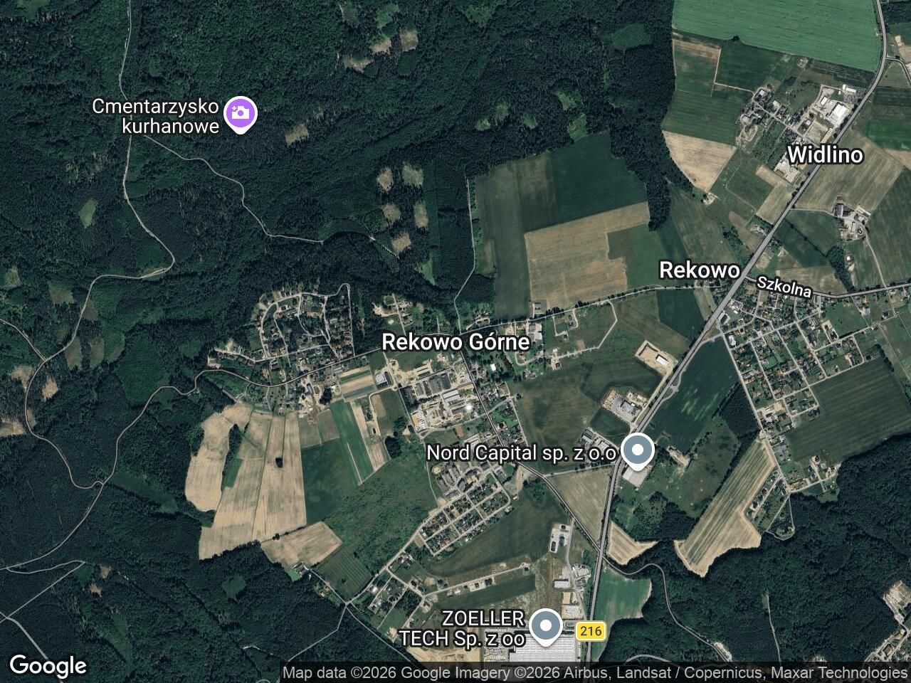 Działka inwestycyjna Rekowo Górne. Zdjęcie 1