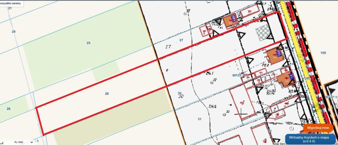 Działka budowlana Wygoda. Zdjęcie 2
