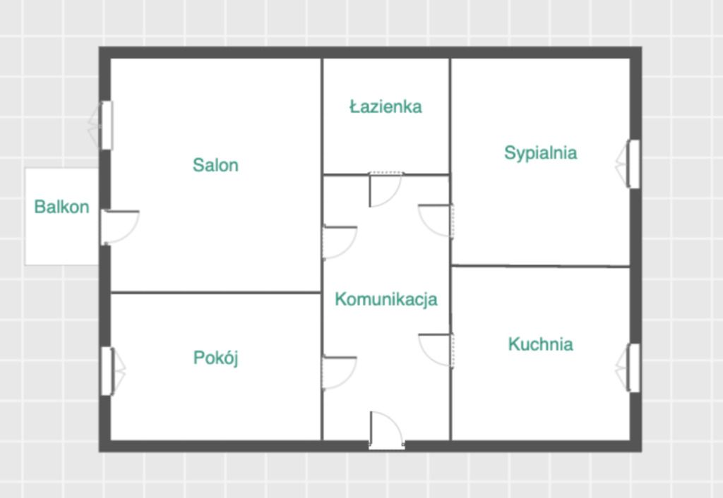 Mieszkanie 3-pokojowe Rzeszów, ul. Obrońców Poczty Gdańskiej. Zdjęcie 10