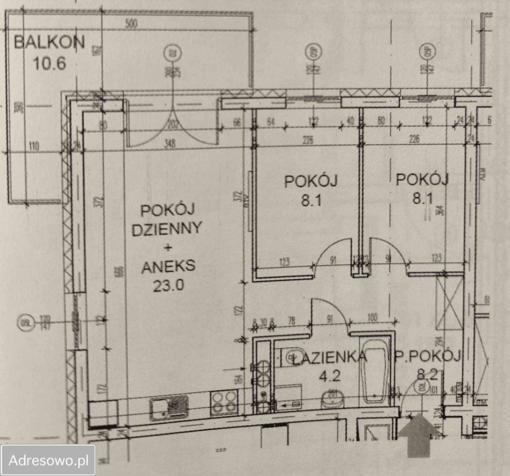 Mieszkanie 3-pokojowe Zielona Góra Centrum, ul. Szlachecka. Zdjęcie 14
