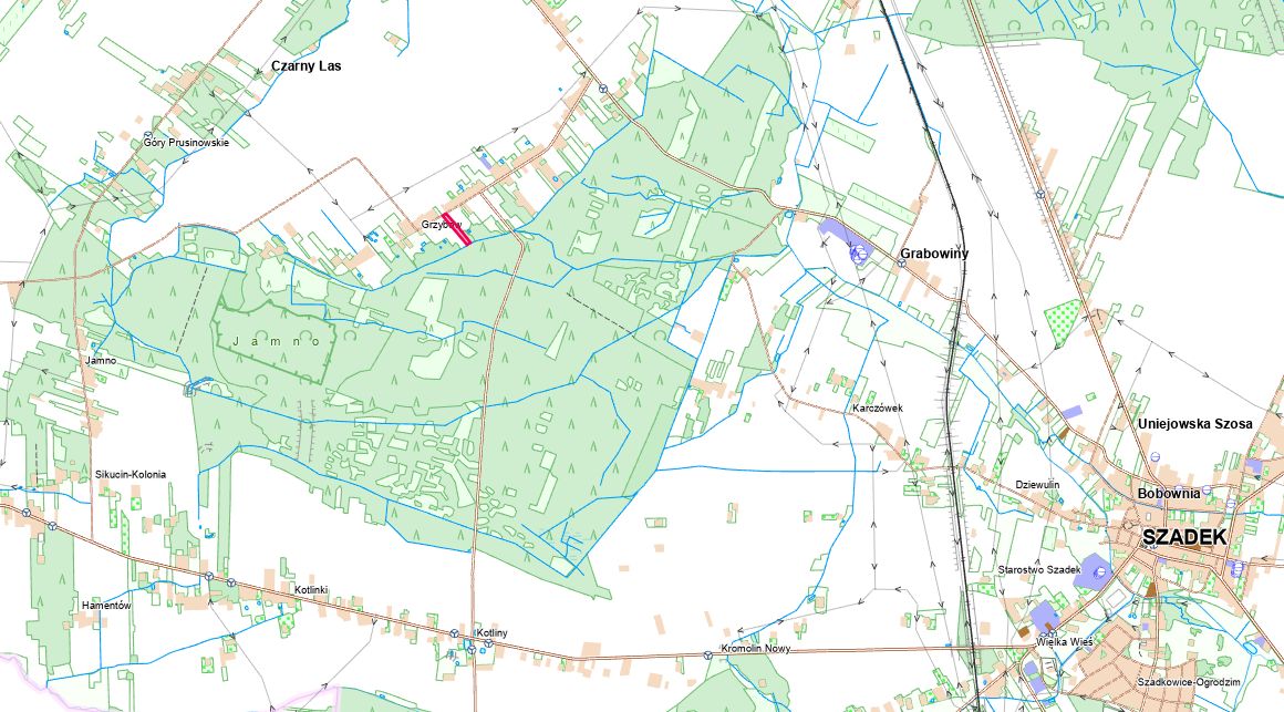 Działka rolno-budowlana Grzybów. Zdjęcie 2