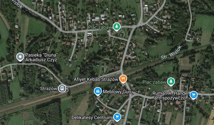 Nieruchomość komercyjna Strażów