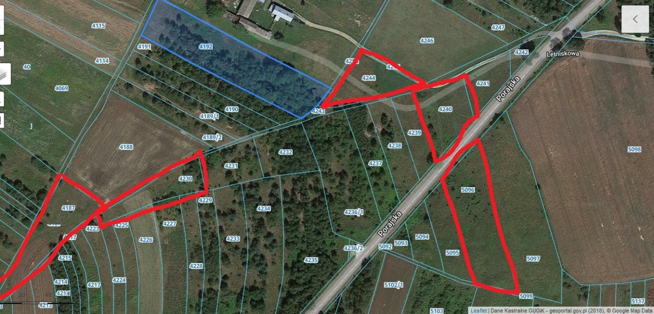 Działka rolno-budowlana Koziegłowy Rosochacz, ul. Porajska. Zdjęcie 2