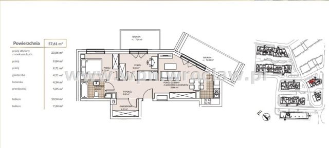 Mieszkanie 3-pokojowe Wrocław Stare Miasto. Zdjęcie 4