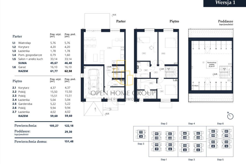 bliźniak, 5 pokoi Iwiny. Zdjęcie 12