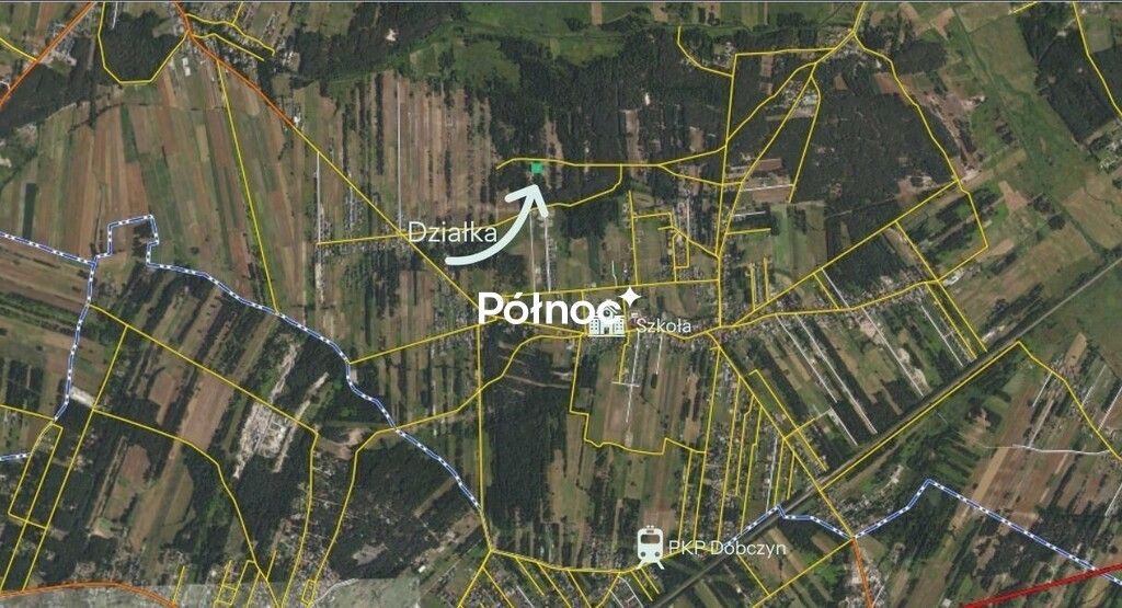 Działka budowlana Dobczyn, ul. Brzozowa. Zdjęcie 4