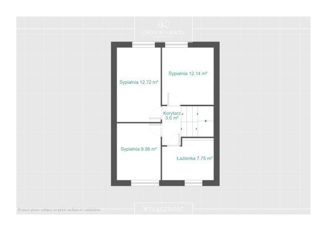 dom szeregowy, 4 pokoje Koninko, ul. Wiosenna. Zdjęcie 20