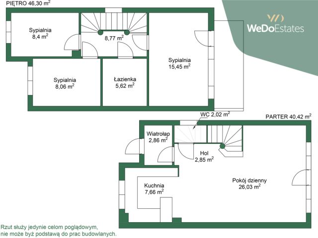 dom szeregowy, 4 pokoje Radzymin, al. Armii Krajowej. Zdjęcie 18