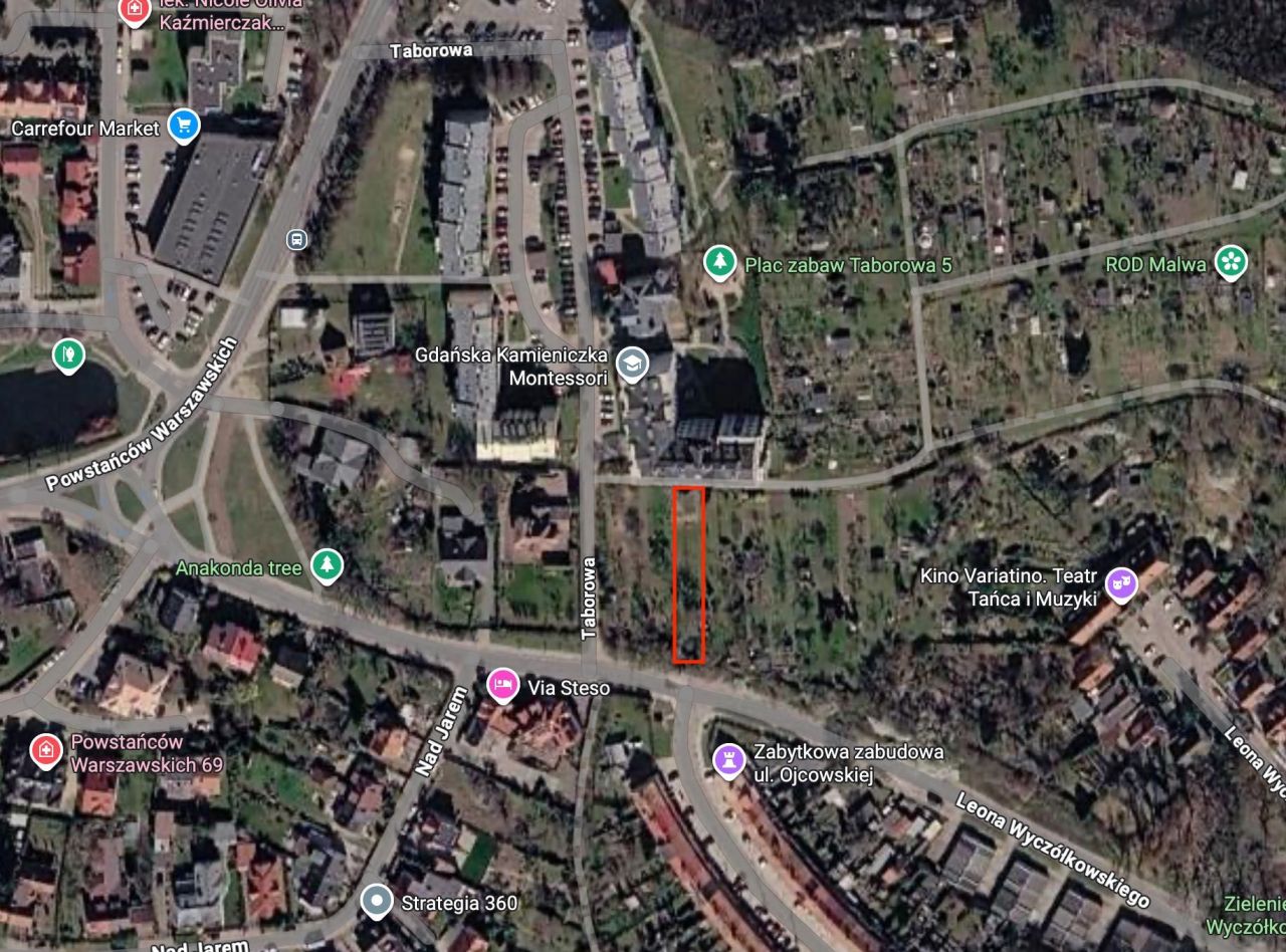 Działka rod Gdańsk Siedlce, ul. Taborowa. Zdjęcie 3