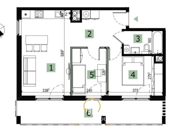 Mieszkanie 3-pokojowe Lublin Kośminek, ul. Garbarska. Zdjęcie 13