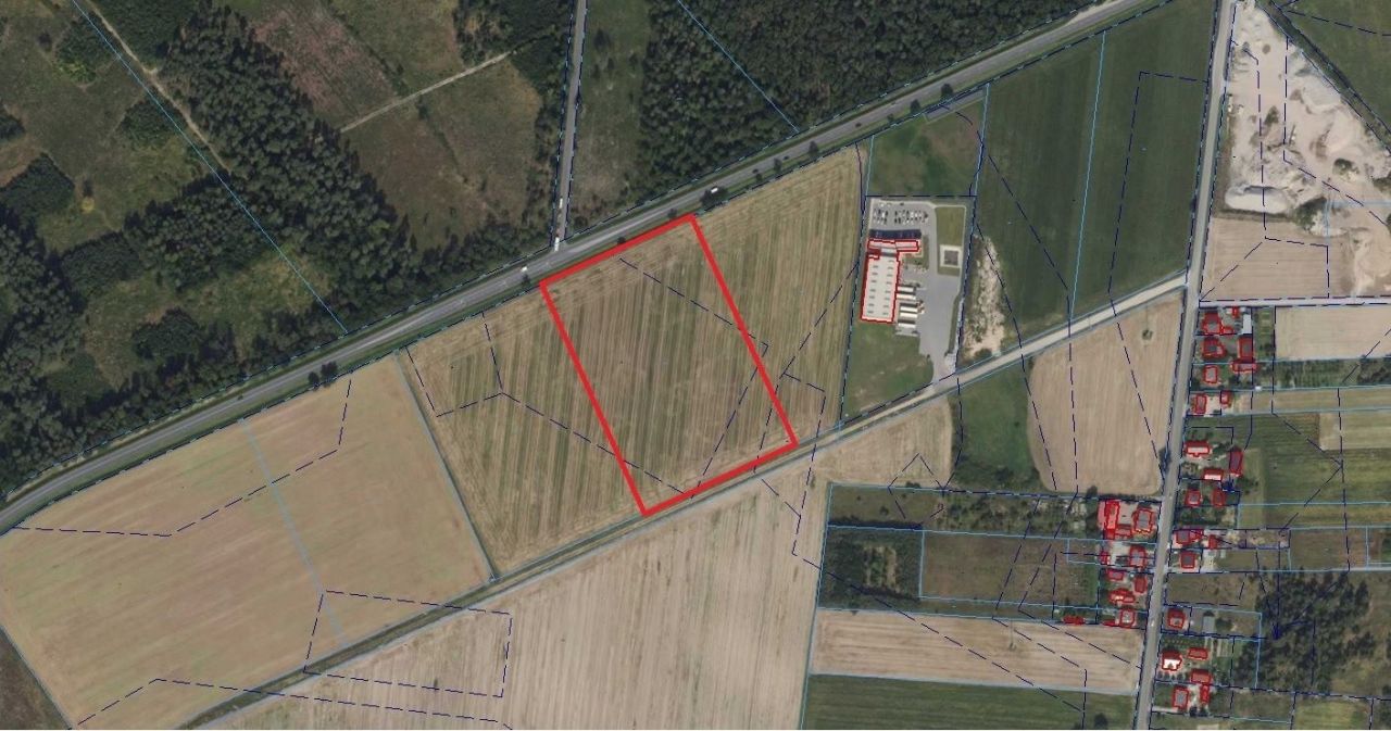 Działka inwestycyjna Dębe