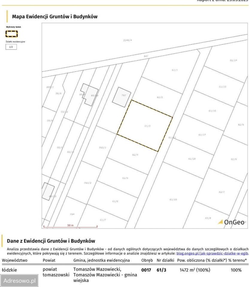 Działka budowlana Twarda. Zdjęcie 6