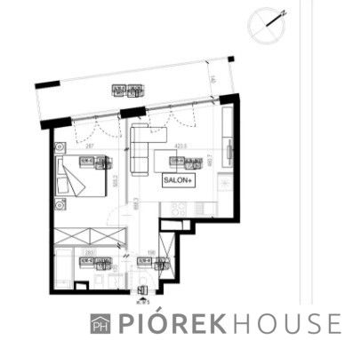 Mieszkanie 2-pokojowe Warszawa Żoliborz, ul. Włościańska. Zdjęcie 15