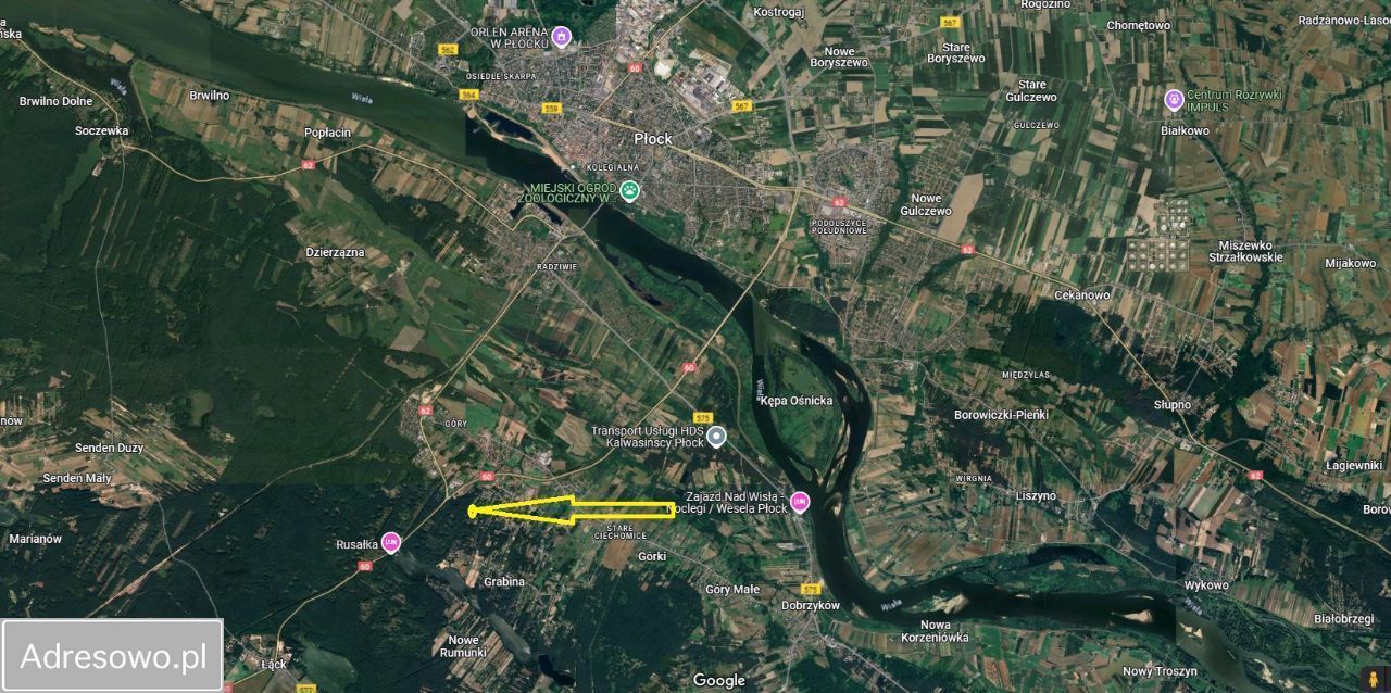 Działka budowlana Płock, ul. Włościany. Zdjęcie 15