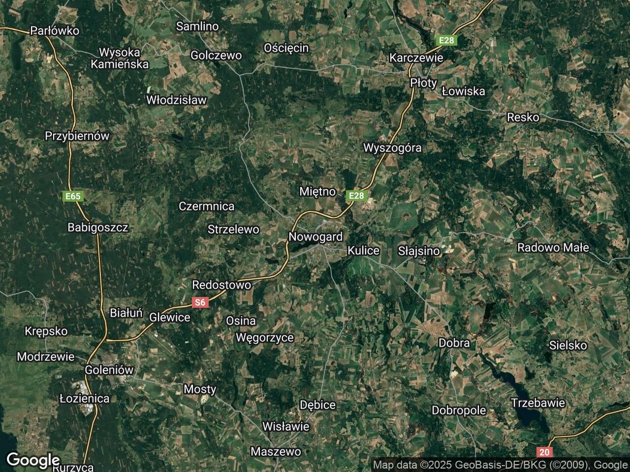 Działka rolna Nowogard Radosław, ul. Bohaterów Warszawy