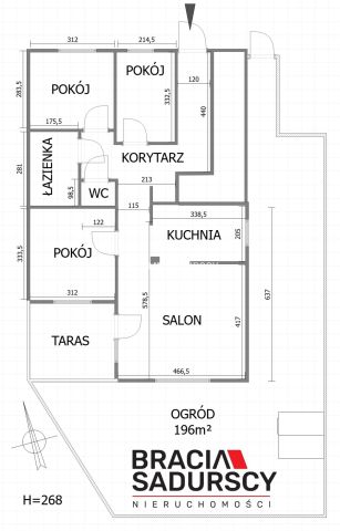 Mieszkanie 4-pokojowe Kraków Bronowice Wielkie, ul. Józefa Chełmońskiego. Zdjęcie 32