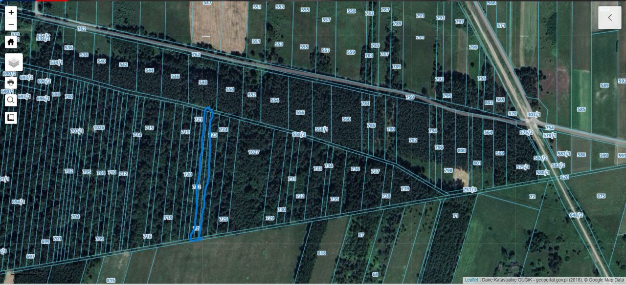 Działka leśna Uników Zator. Zdjęcie 4