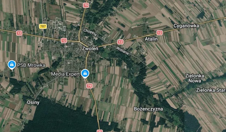 Działka rolno-budowlana Zwoleń, ul. Partyzantów