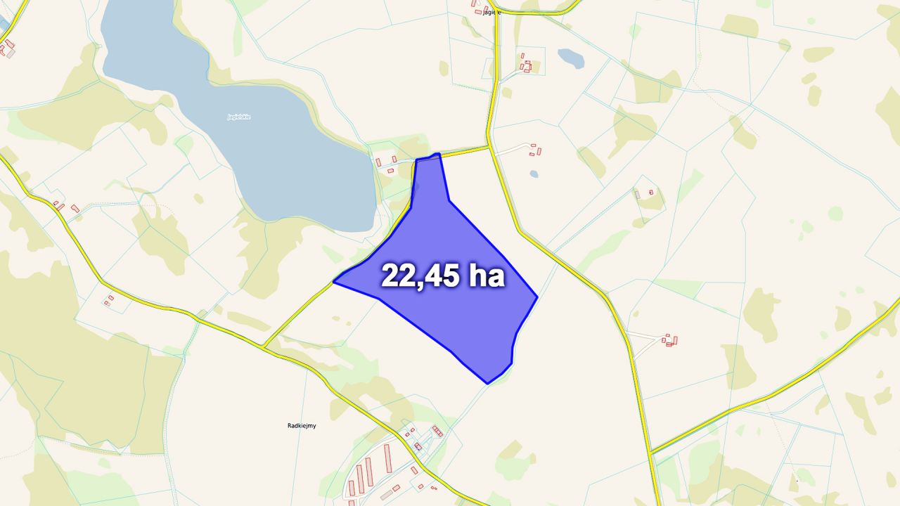 Działka budowlana Żabin