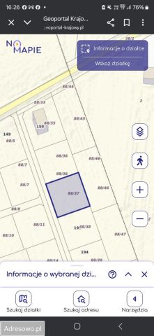 Działka budowlana Załuski. Zdjęcie 1