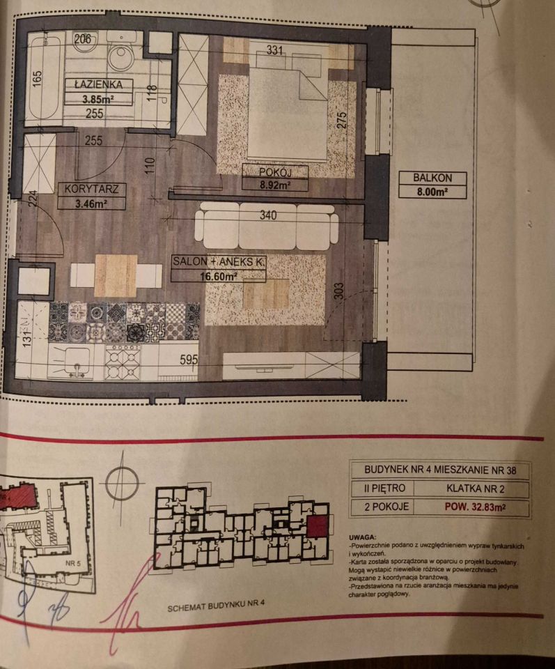 Mieszkanie 2-pokojowe Białystok Dojlidy, ul. Żubrów. Zdjęcie 2