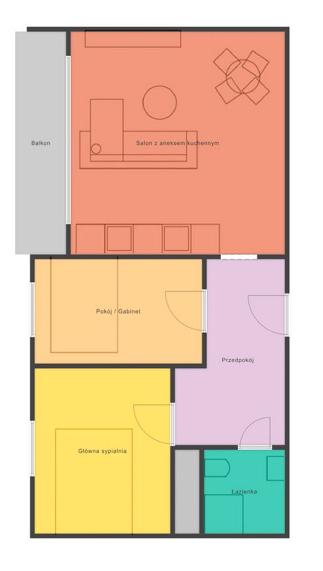 Mieszkanie 3-pokojowe Przemyśl Kmiecie, ul. Henryka Wieniawskiego. Zdjęcie 12