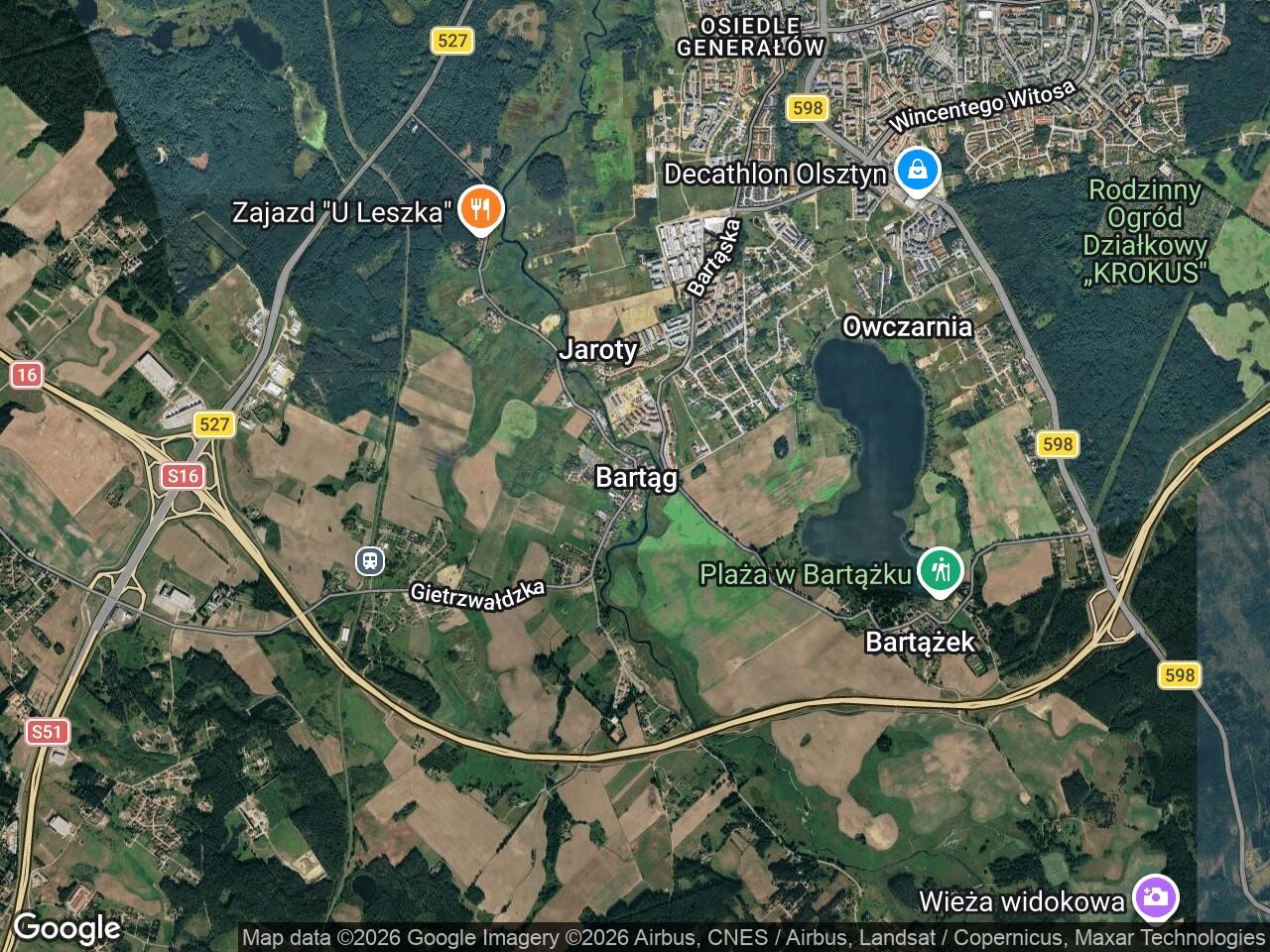 Działka budowlana Bartąg, ul. Rumiankowa. Zdjęcie 1