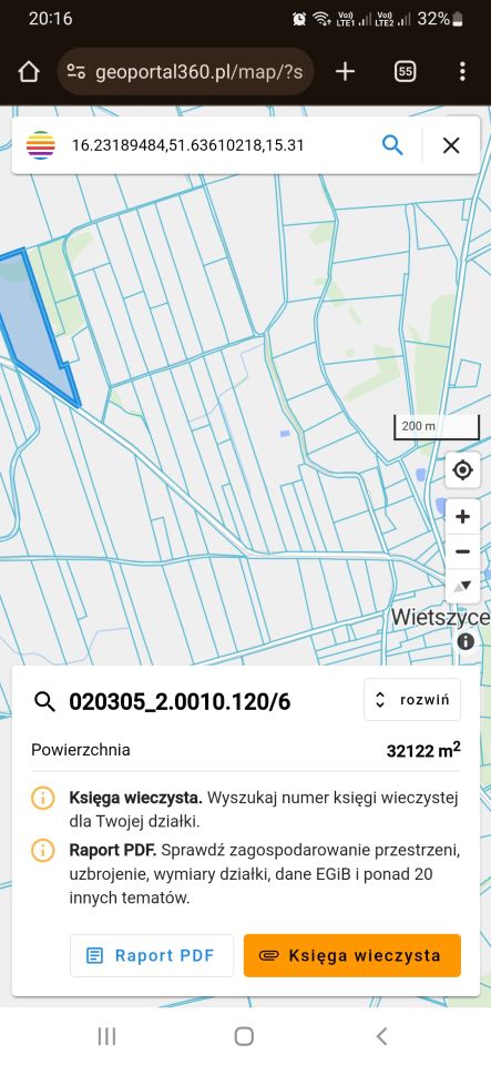 Działka rolna Wietszyce. Zdjęcie 4