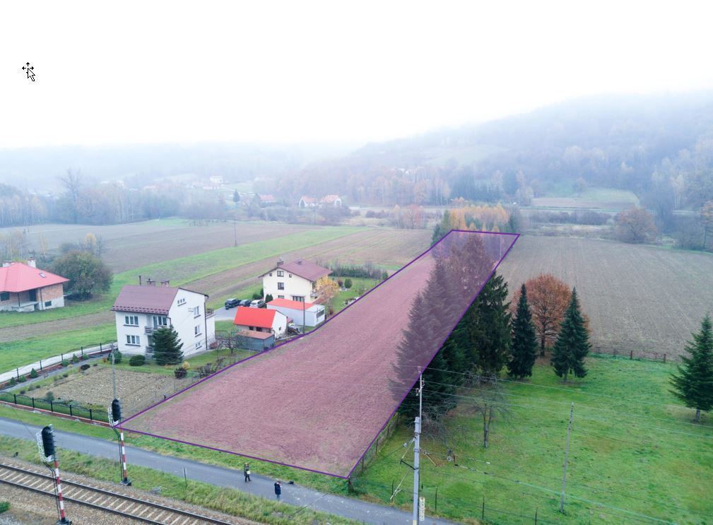 Działka budowlana Łowczówek Pod Góralką. Zdjęcie 2