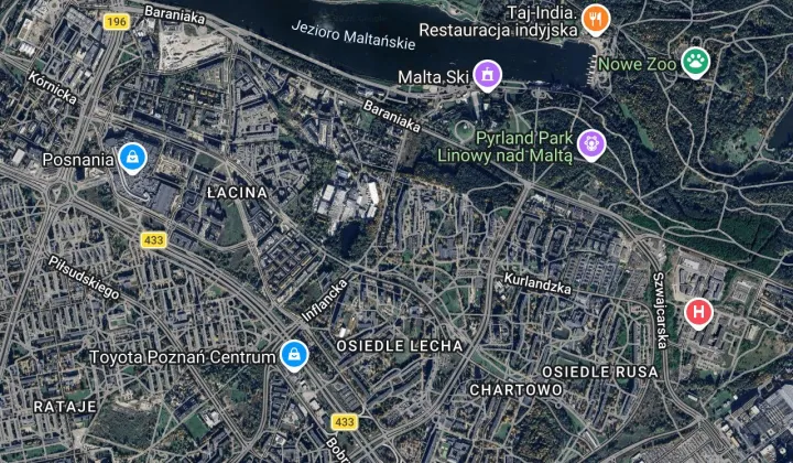 Mieszkanie 3-pokojowe Poznań Warszawskie, os. Tysiąclecia