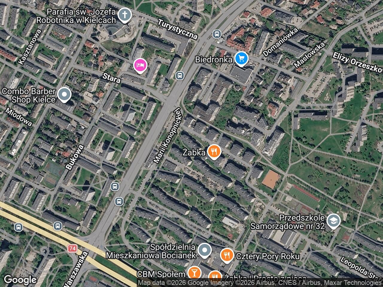 Mieszkanie 3-pokojowe Kielce Bocianek, ul. Stanisława Wyspiańskiego. Zdjęcie 1