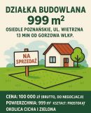 Działka budowlana Osiedle Poznańskie, ul. Wietrzna. Zdjęcie 1