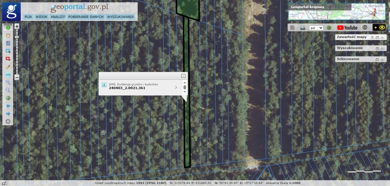 Działka rolna Złoty Potok. Zdjęcie 4