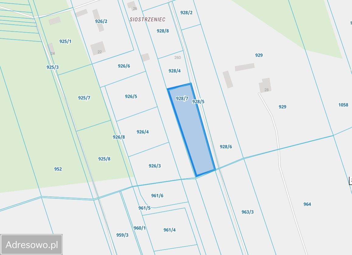 Działka Przybynów. Zdjęcie 4