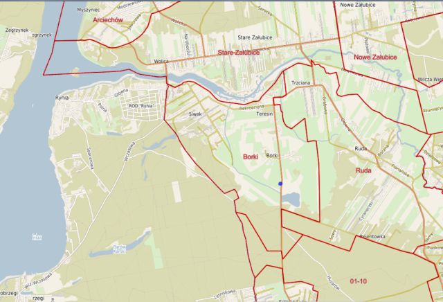 Działka budowlana Borki Teresin, ul. Teresińska. Zdjęcie 3