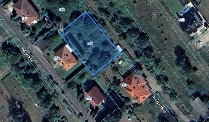 Działka budowlana Szczecin Wielgowo, ul. Hodowlana