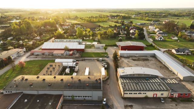 Hala/magazyn Ksawerów, ul. Tymiankowa. Zdjęcie 1