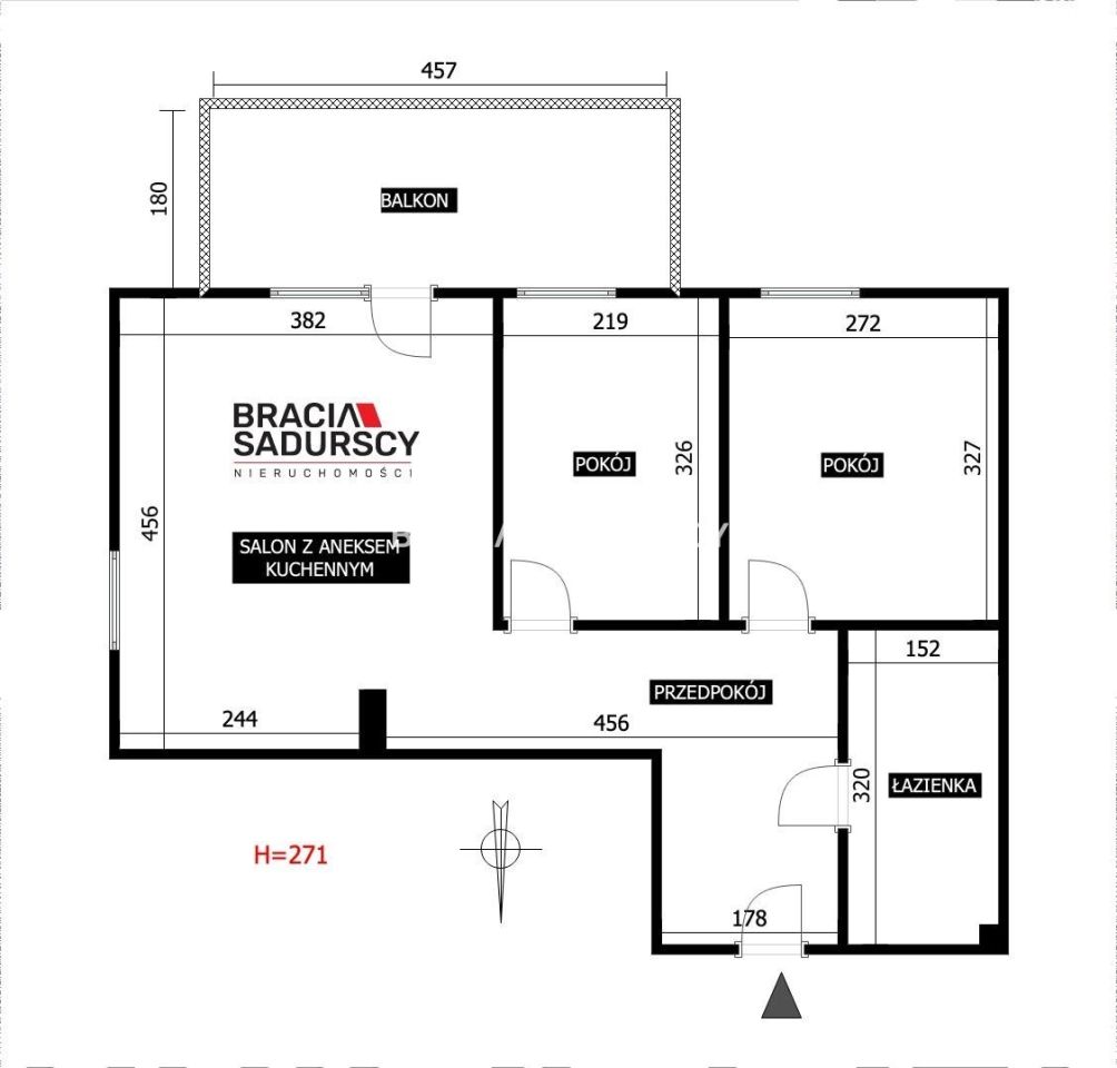Mieszkanie 3-pokojowe Zawada. Zdjęcie 28