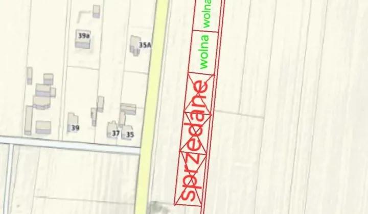 Działka budowlana Gowarczów, ul. Warszawska