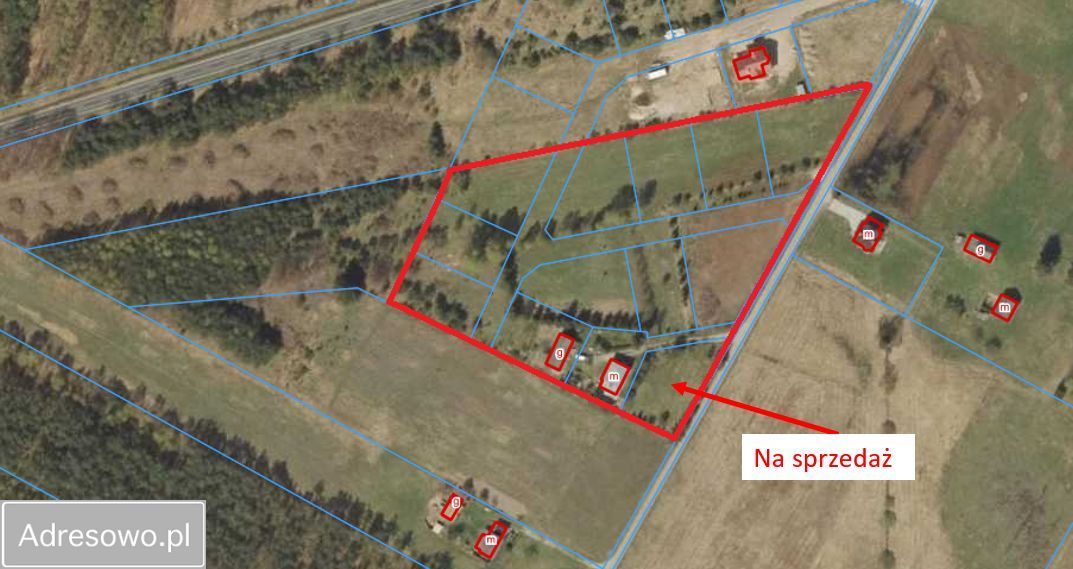 Działka budowlana Parcele Łomskie. Zdjęcie 2