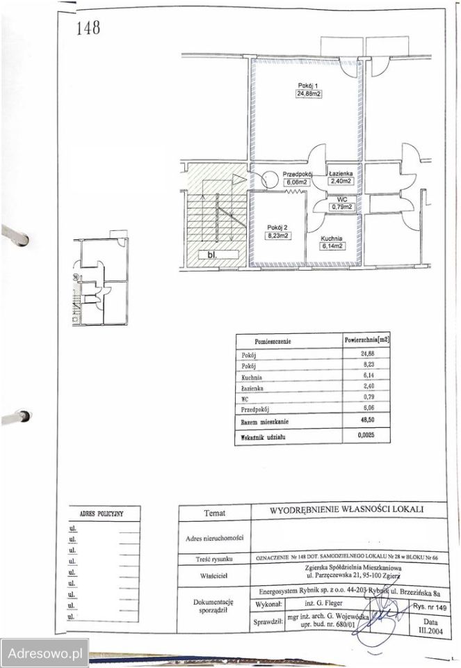 Mieszkanie 2-pokojowe Zgierz, ul. Leopolda Staffa. Zdjęcie 20