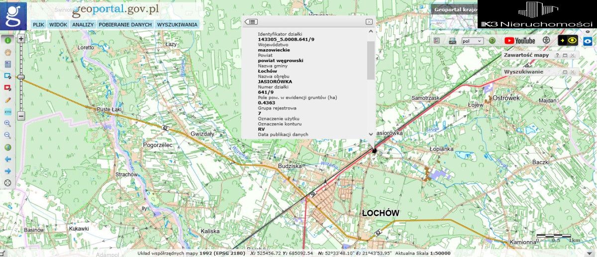 Działka inwestycyjna Jasiorówka. Zdjęcie 1