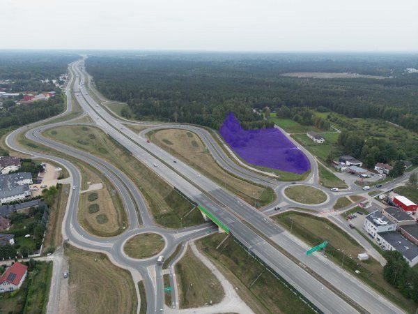 Działka inwestycyjna Emów