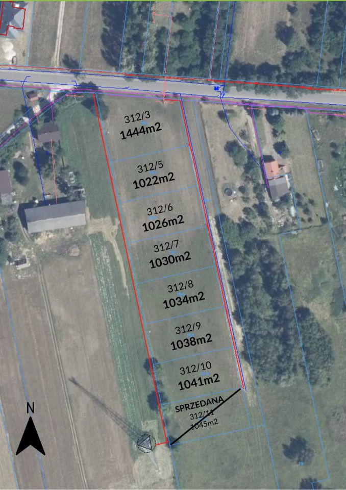 Działka budowlana Rożdżały