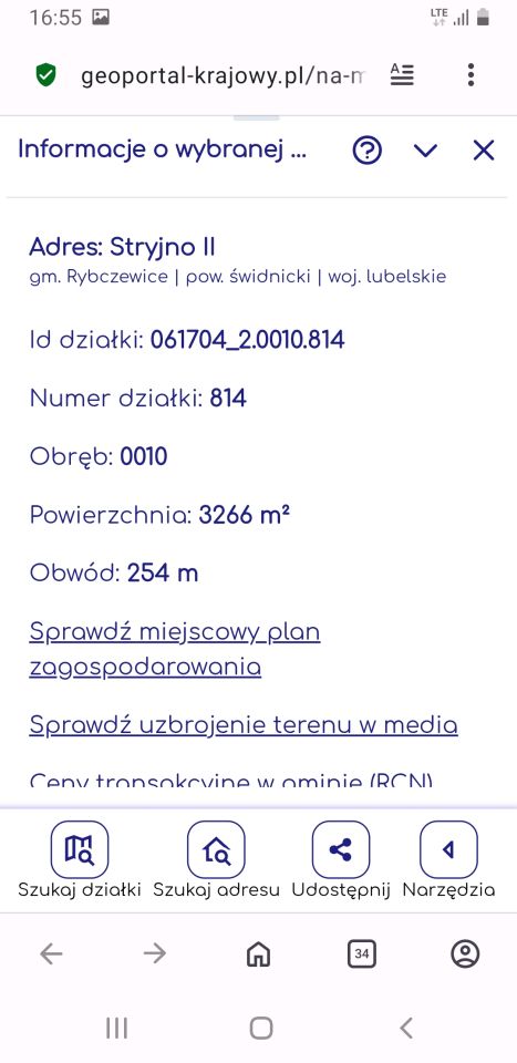 Działka rolna Rybczewice Drugie, Brak. Zdjęcie 2